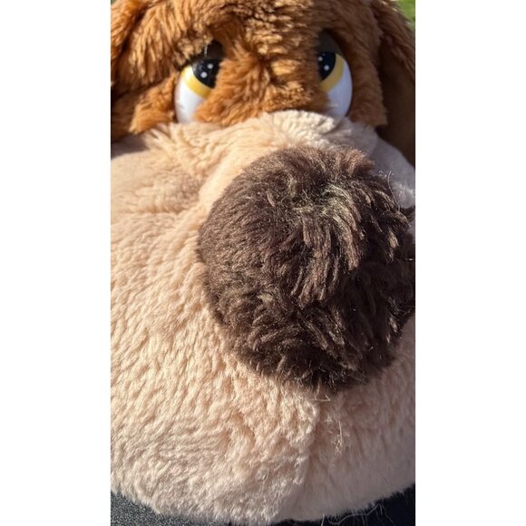 VTG Russ Stuffed Plush Laying Floppy Puppy Dog Realistic Support Pillow Toy - Picture 11 of 16